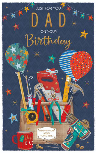 Picture of JUST FOR YOU DAD BIRTHDAY CARD